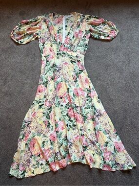 faithfull myrtille midi dress Faithfull Emilia Midi Dress
